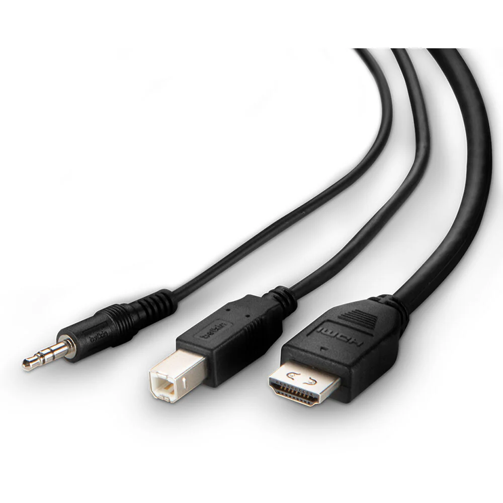 Belkin Single-Head DVI-I to HDMI Combo Cable Kit (6') - Image 3