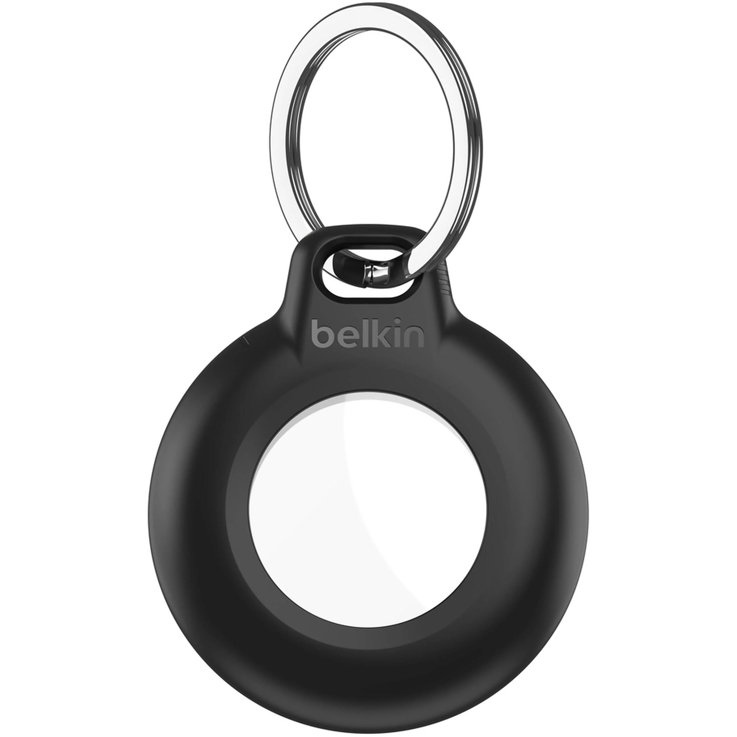 Belkin Waterproof AirTag Holder with Keyring (Single, Black)
