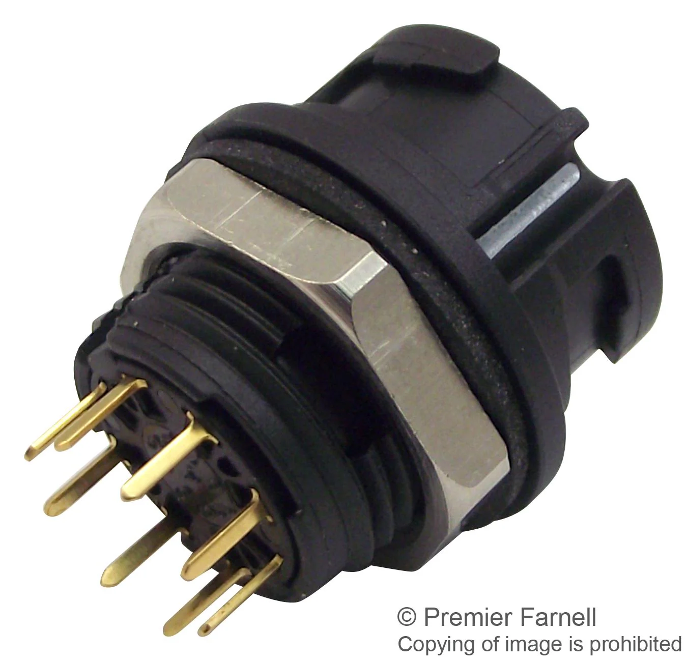 Binder 09-0774-090-08 09-0774-090-08 Circular Connector NCC 770 Series Flange Mount Receptacle 8 Contacts Solder Pin Bayonet - Image 2