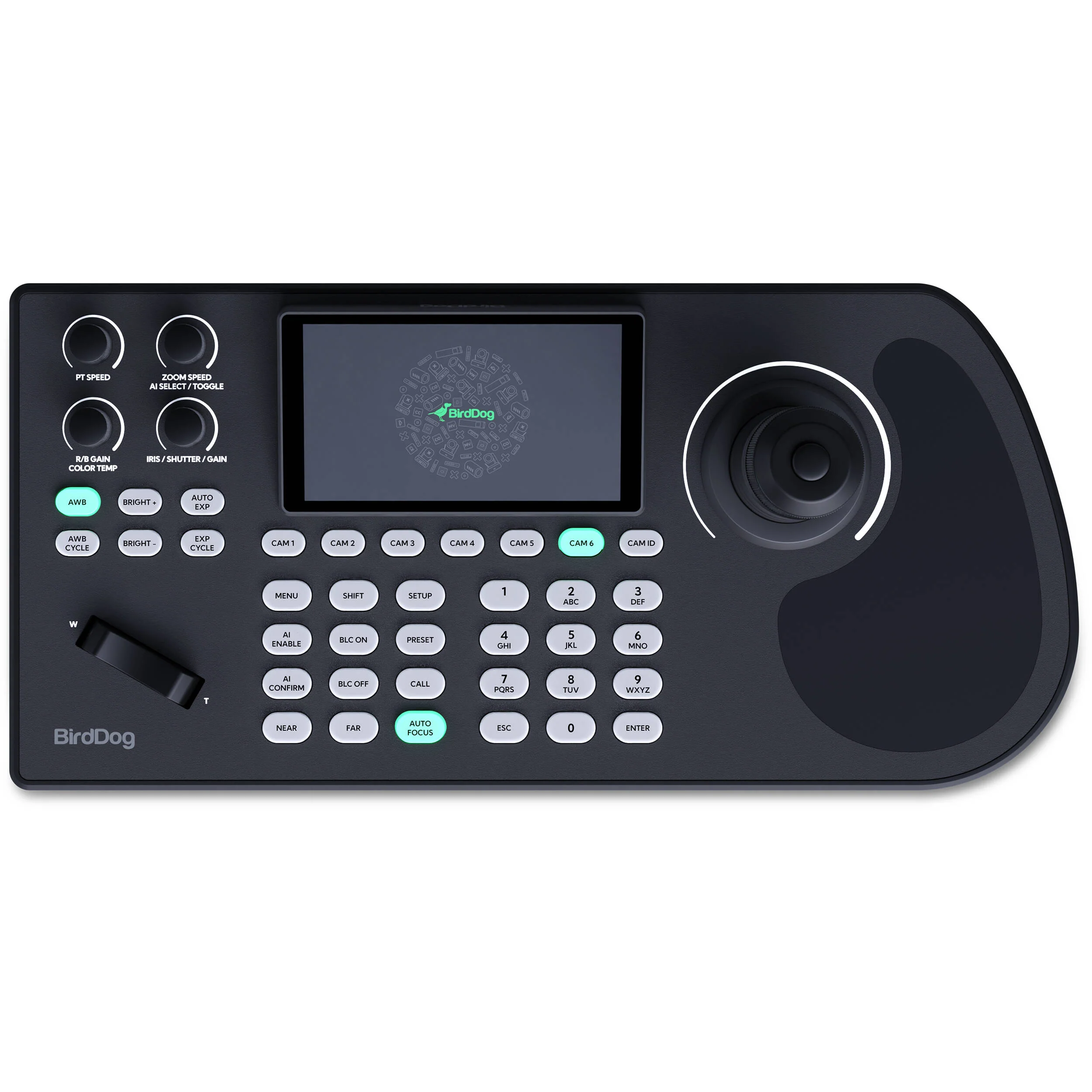 BirdDog 3 x X1 PTZ Cameras & KBD PTZ Controller Bundle (Black) - Image 4