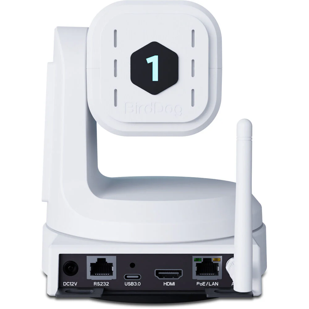 BirdDog X1 PTZ Camera with 30x Optical Zoom (White) - Image 3
