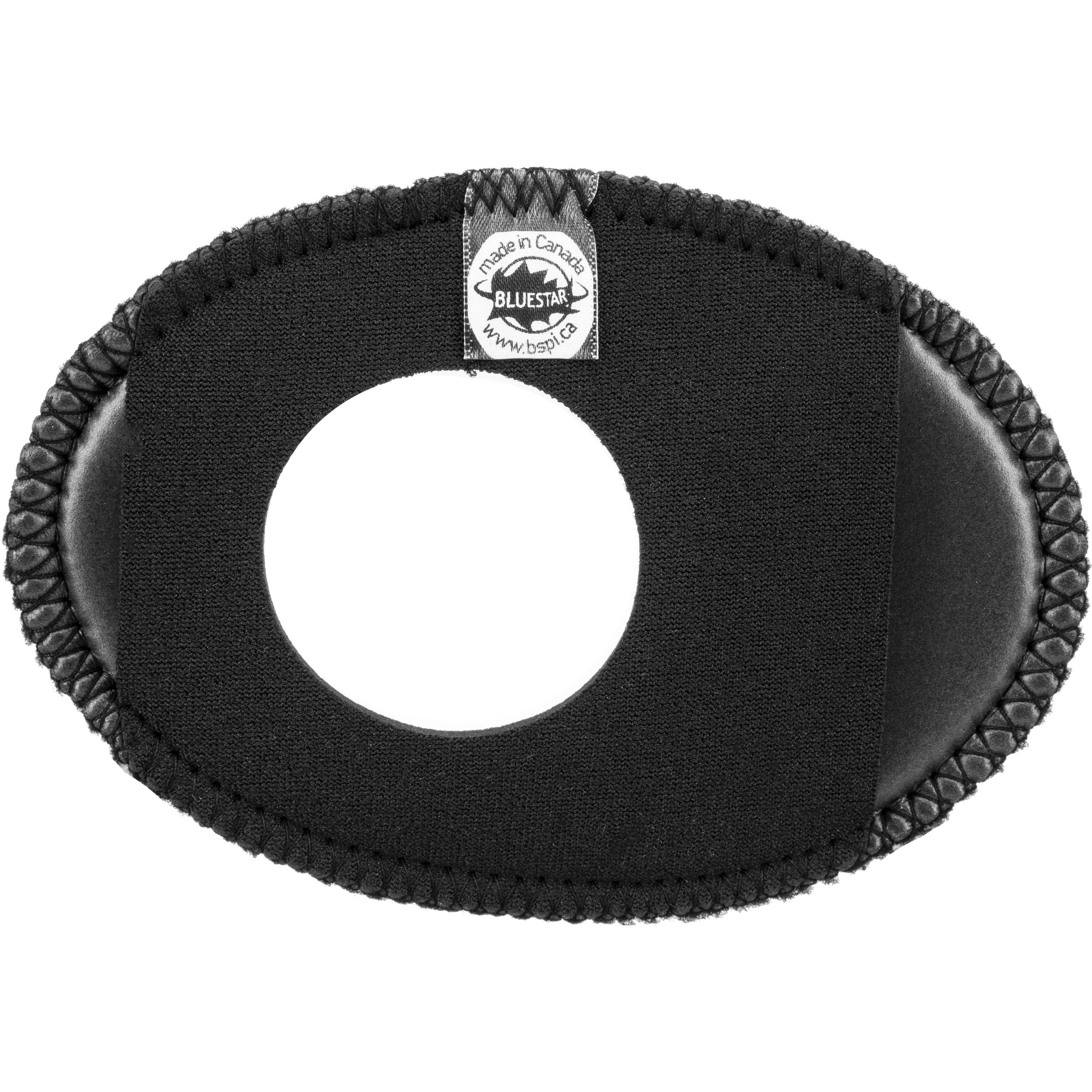 Bluestar Oval Extra-Large Viewfinder Eyecushion (Fleece, Black) - Image 2
