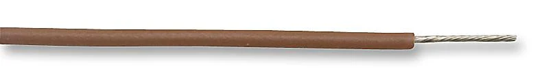 BRAND REX SPC00441A007 100M Wire, Equipment, PTFE, Brown, 28 AWG, 0.08 mm², 328.08 ft, 100 m