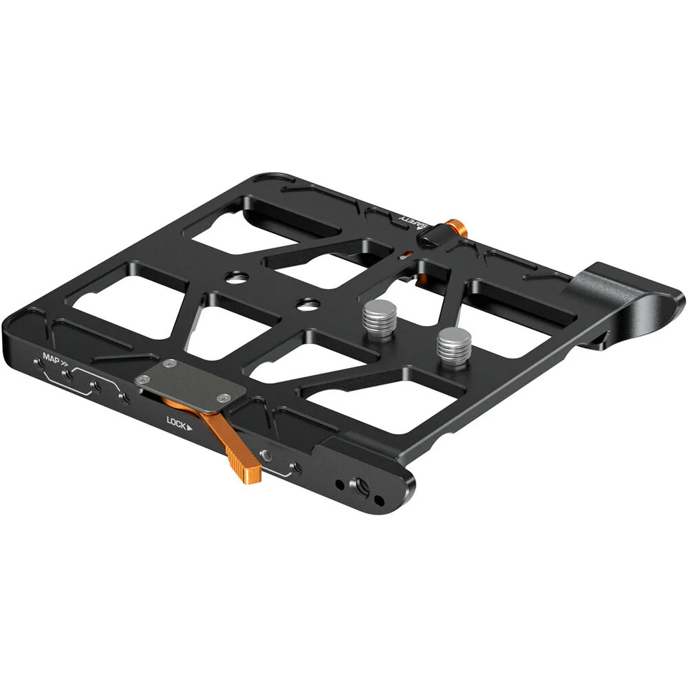Bright Tangerine BUD Compatible Bottom Dovetail Plate for Sony BURANO - Image 2
