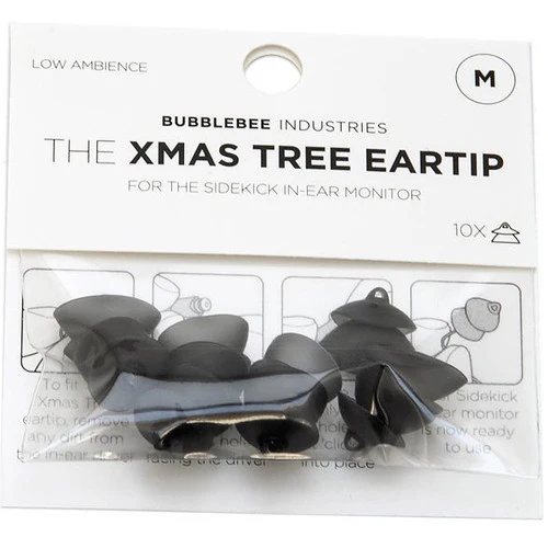 Bubblebee Industries The Sidekick Christmas Tree Eartip (Medium, 10-Pack) - Image 3