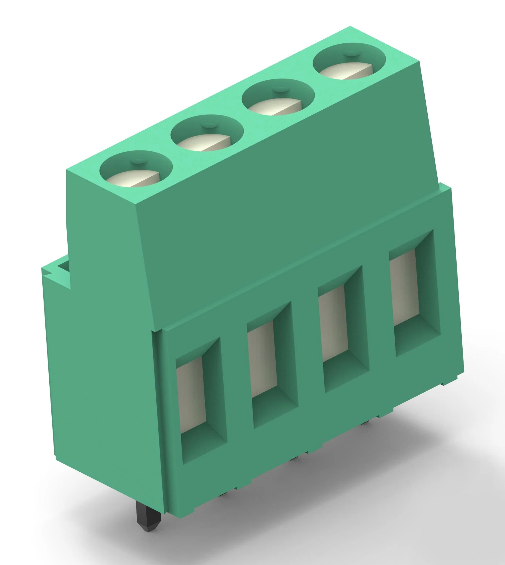 Buchanan - TE Connectivity 282857-2 Wire-To-Board Terminal Block 5.08 mm 2 Ways 30 AWG 12 3 mm² Screw