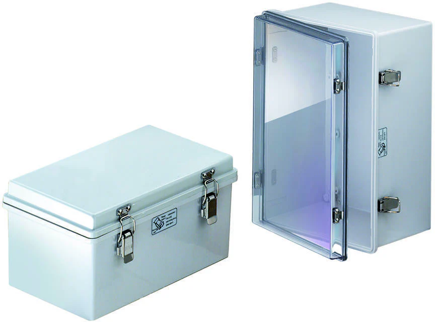 BUD INDUSTRIES NBA-10168 ENCLOSURE, BOX, PLASTIC, GRAY