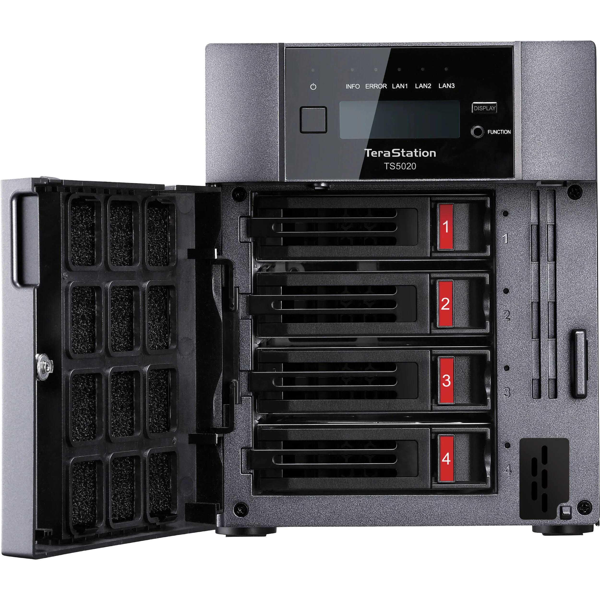 Buffalo TeraStation 5420DN 16TB 4-Bay Desktop NAS Server (2 x 8TB) - Image 3