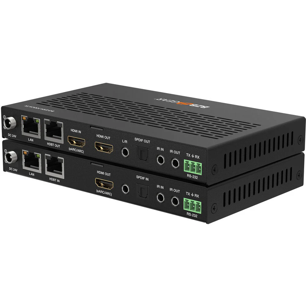 BZBGEAR 4K 18Gbps HDMI HDBaseT 3.0 Extender with IR/EARC/ARC/POC/RS-232/Ethernet/USB and Audio Embedding/De- - Image 3
