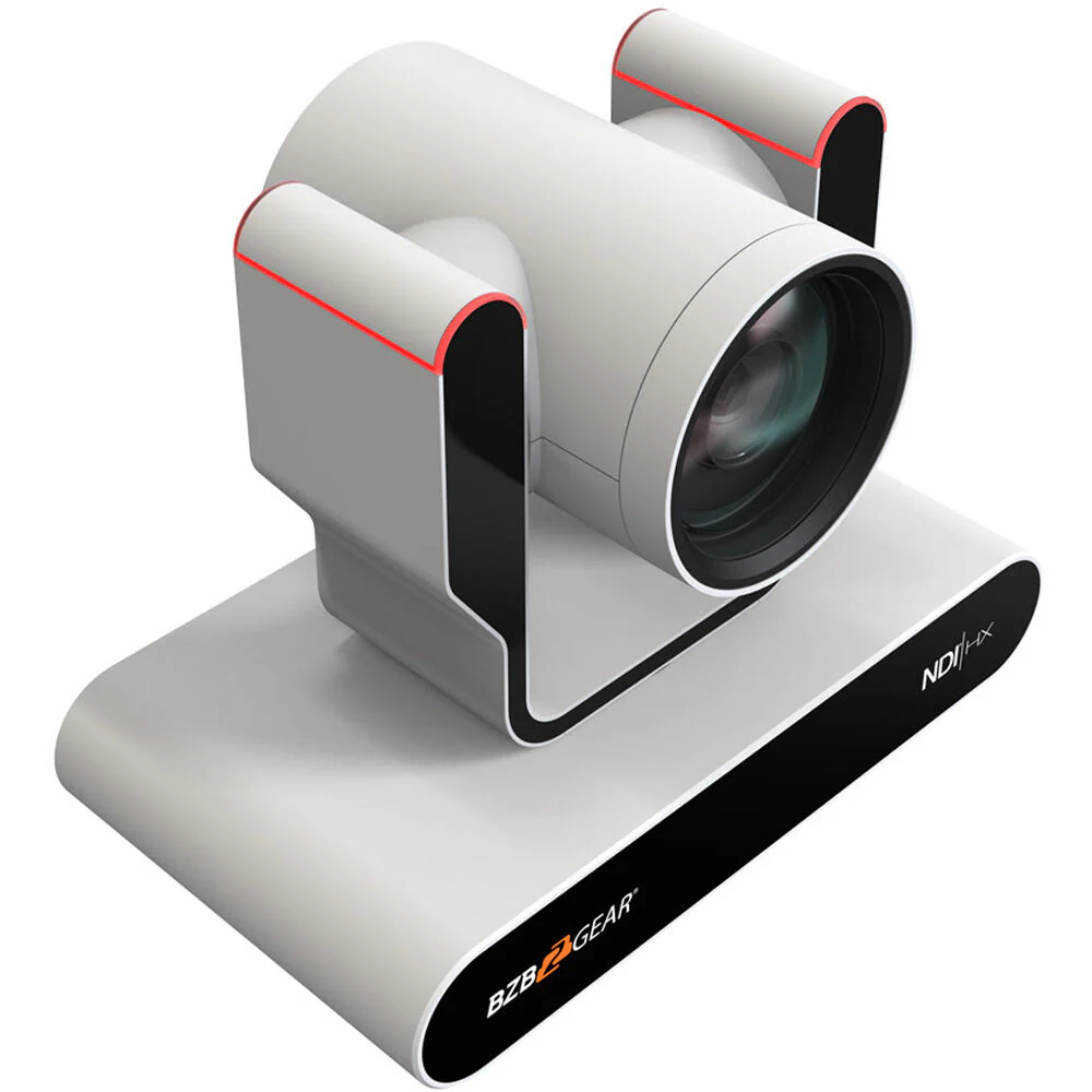 BZBGEAR Live Streaming NDI|HX3 PTZ Camera with Auto-Tracking, Tally & 12x Zoom (White) - Image 5