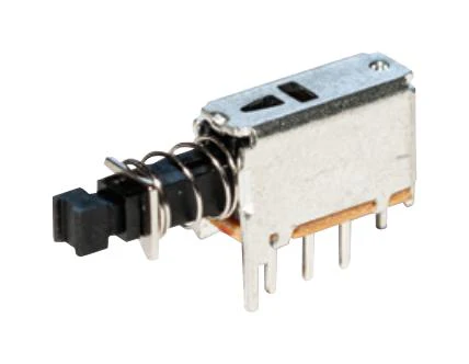 C & K Components PN11SHNA03QE Pushbutton Switch Momentary Spring Return Spdt 30 V 200 mA Through Hole