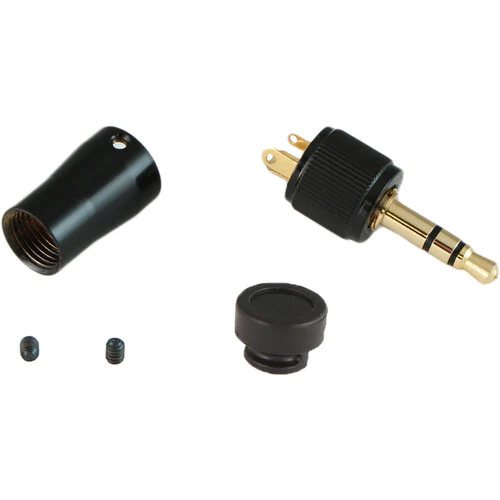 Cable Techniques CT-LPS-T35-K Low-Profile Right-Angle 3.5mm TRS Screw-Locking Connector (Black) - Image 4