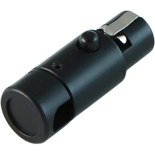 Cable Techniques LPS Low-Profile Right-Angle TA4F Connector (Large Outlet, Black Cap) - Image 3