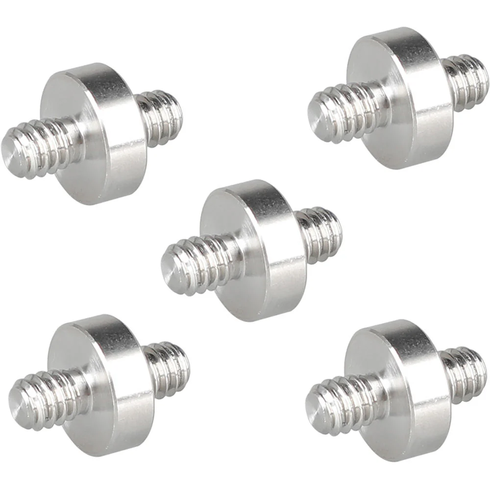 CAMVATE 1/4"-20 to 1/4"-20 Screw Adapter (5-Pack) - Image 2