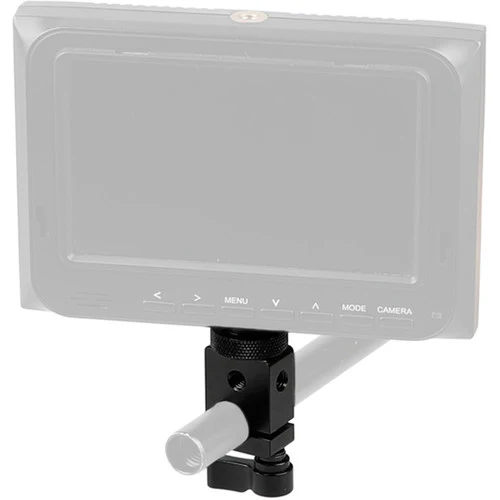 CAMVATE 15mm Single Rod Clamp with 1/4"-20 Screw Mount Adapter (Black Lever) - Image 6