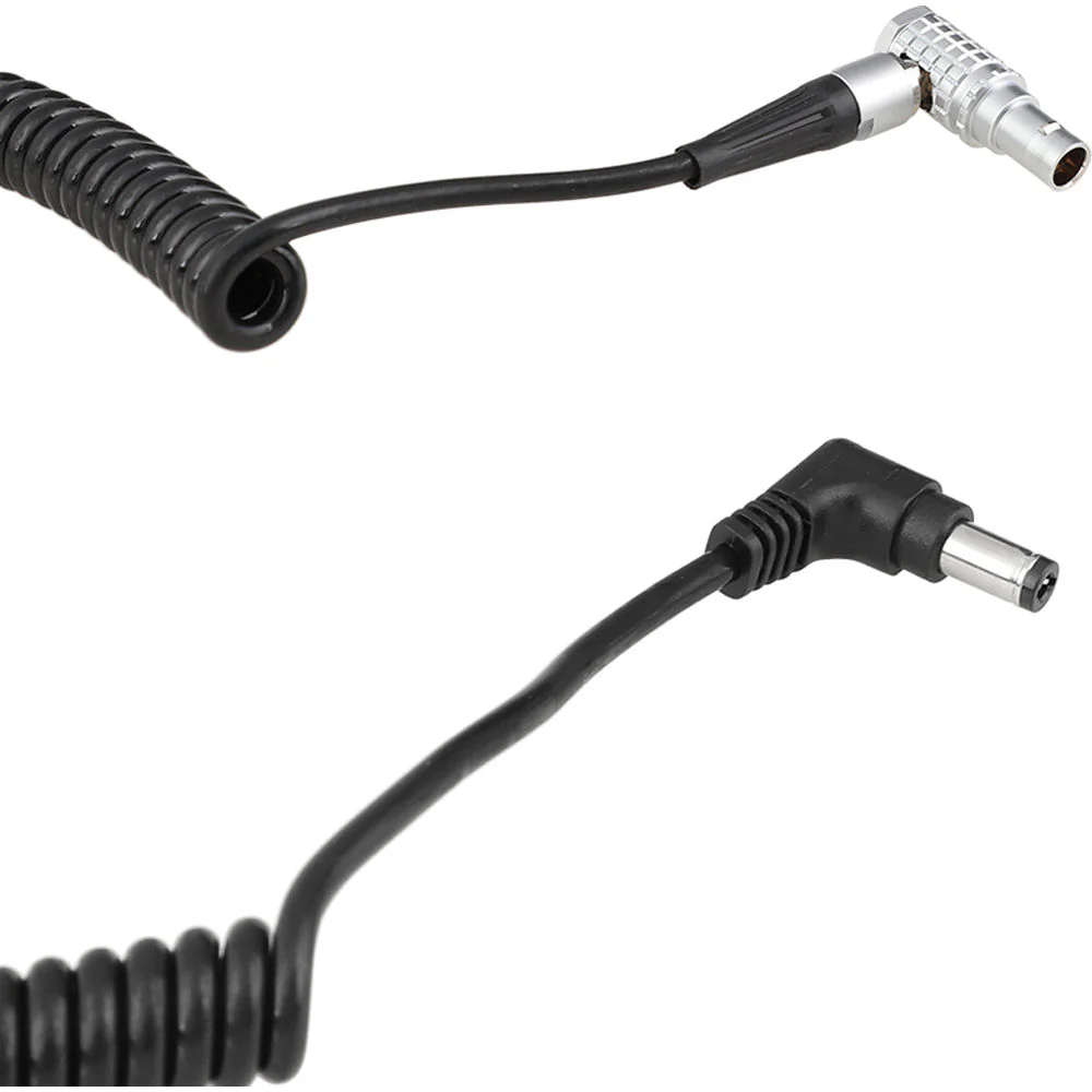 CAMVATE Coiled 2-Pin to 2.5mm DC Barrel Power Cable for Cameras/Accessories - Image 3