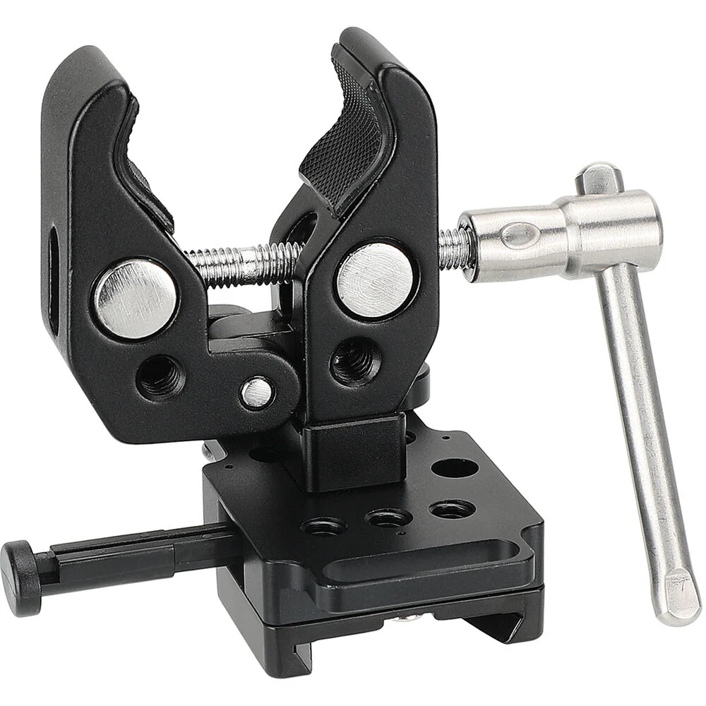 CAMVATE Crab Clamp with Mini V-Lock Quick Release and Belt Clip - Image 4