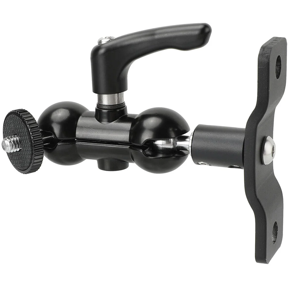CAMVATE Dual Ball Head with 1/4"-20 Screw, Locking Lever & Wall Mount Base - Image 4