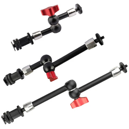 CAMVATE Magic Arms with Shoe Mounts (7 & 11", Black Knob) - Image 8