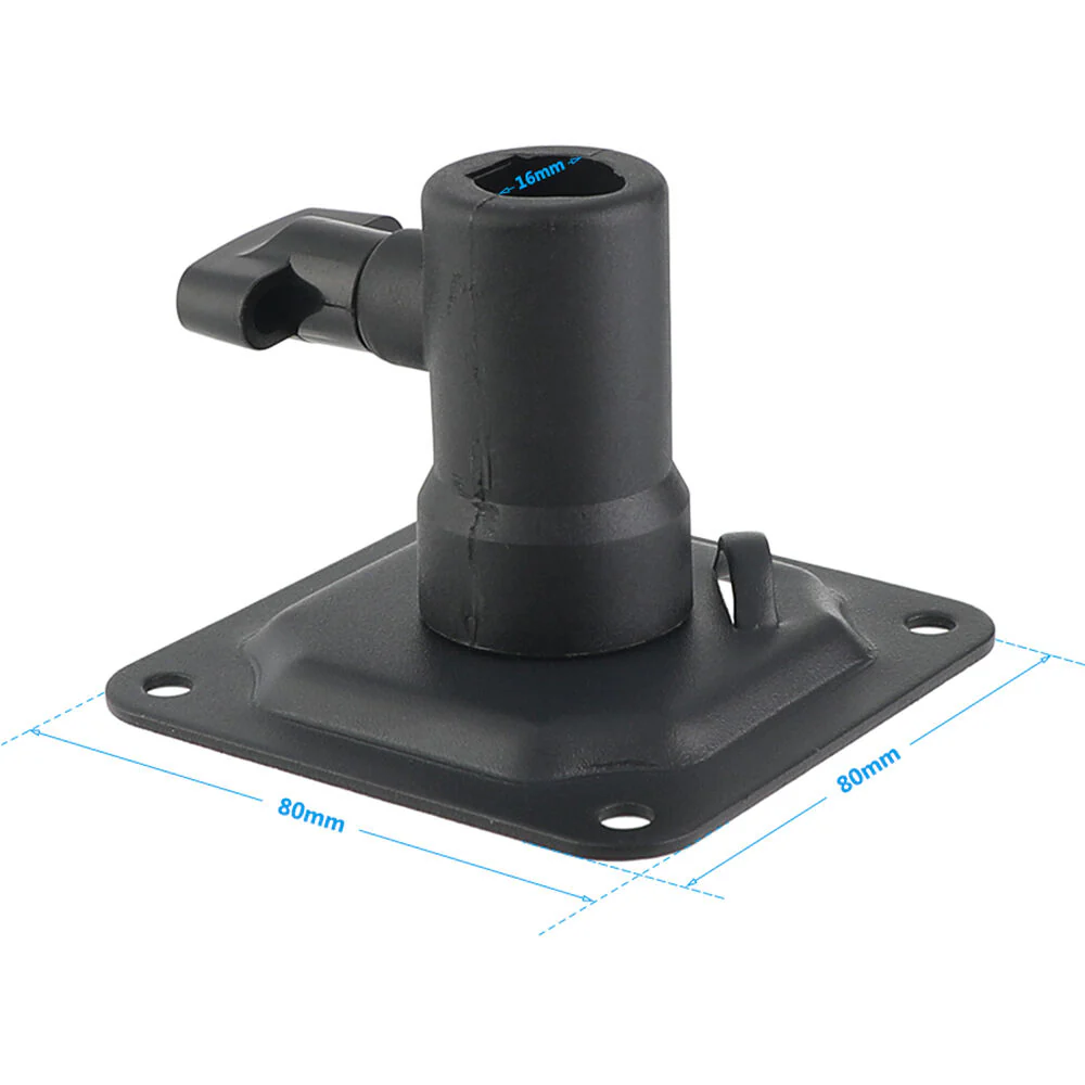 CAMVATE Square Wall/Ceiling Mount Plate with 5/8" Receiver - Image 3