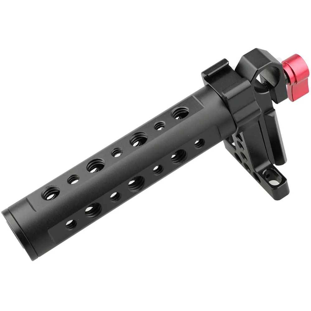 CAMVATE Top Cheese Handle with Rod Clamp for GH5, 5DMarkIII Camera (Red Wingnut) - Image 3