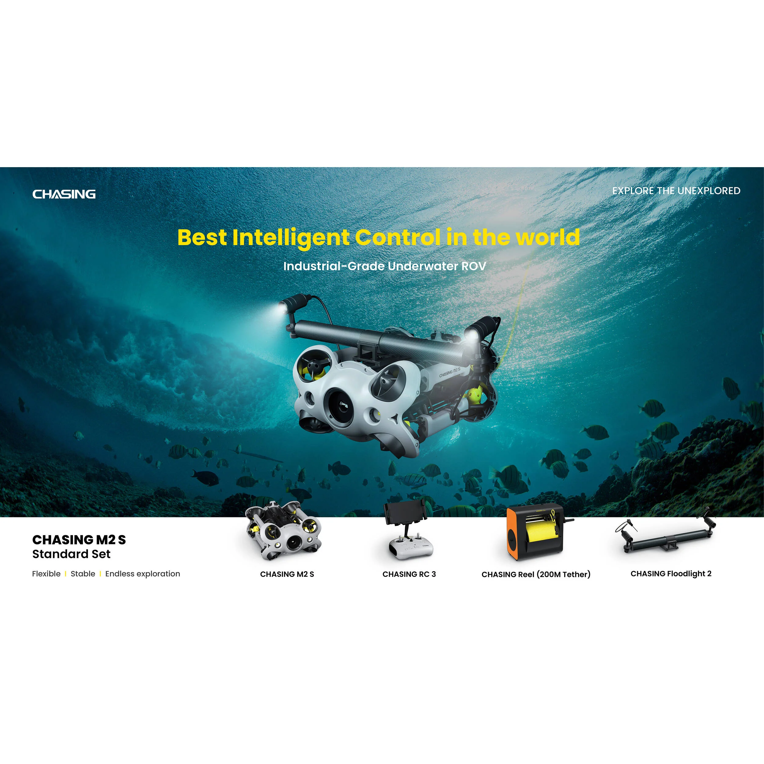 CHASING M2 S Underwater ROV Standard Set (656' Tether) - Image 5