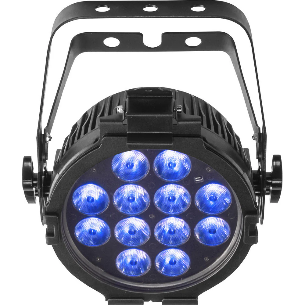 CHAUVET DJ SlimPAR Pro H USB Low-Profile RGBAW+UV LED PAR (Black, 4-Pack) - Image 3