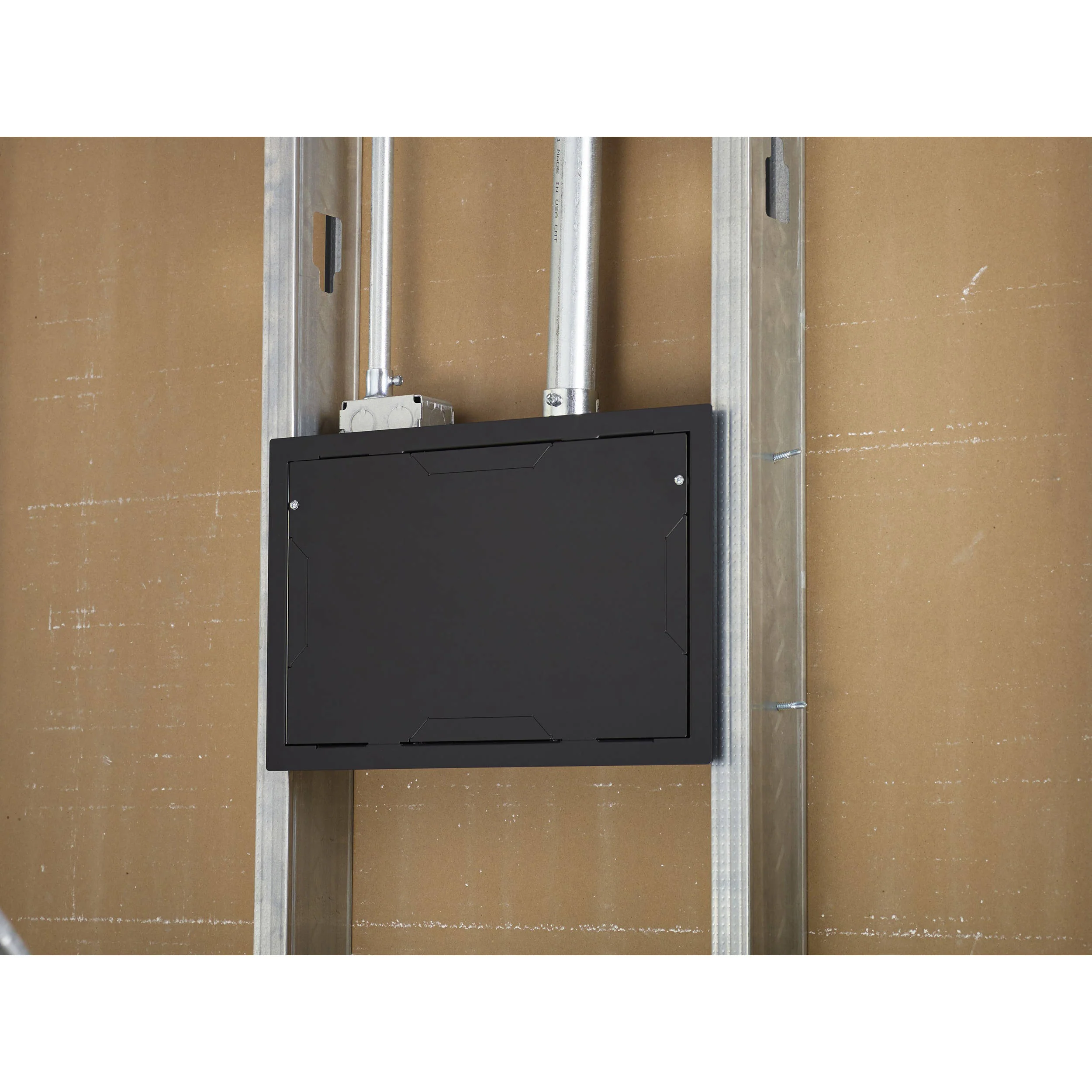 Chief PAC525FC In-Wall Storage Box with Flange and Cover (Black) - Image 2