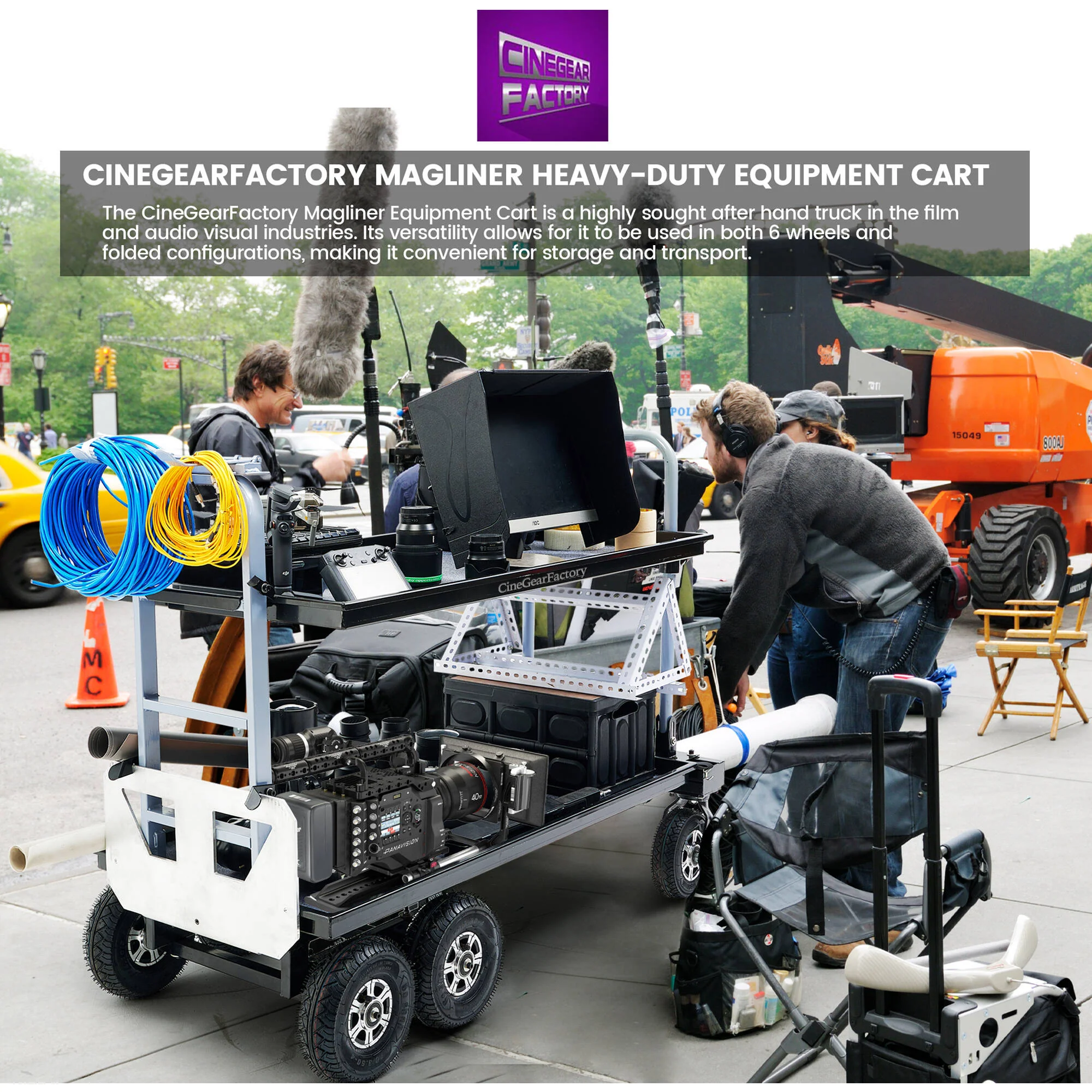 CineGearFactory Magliner Equipment Cart (Medium) - Image 4