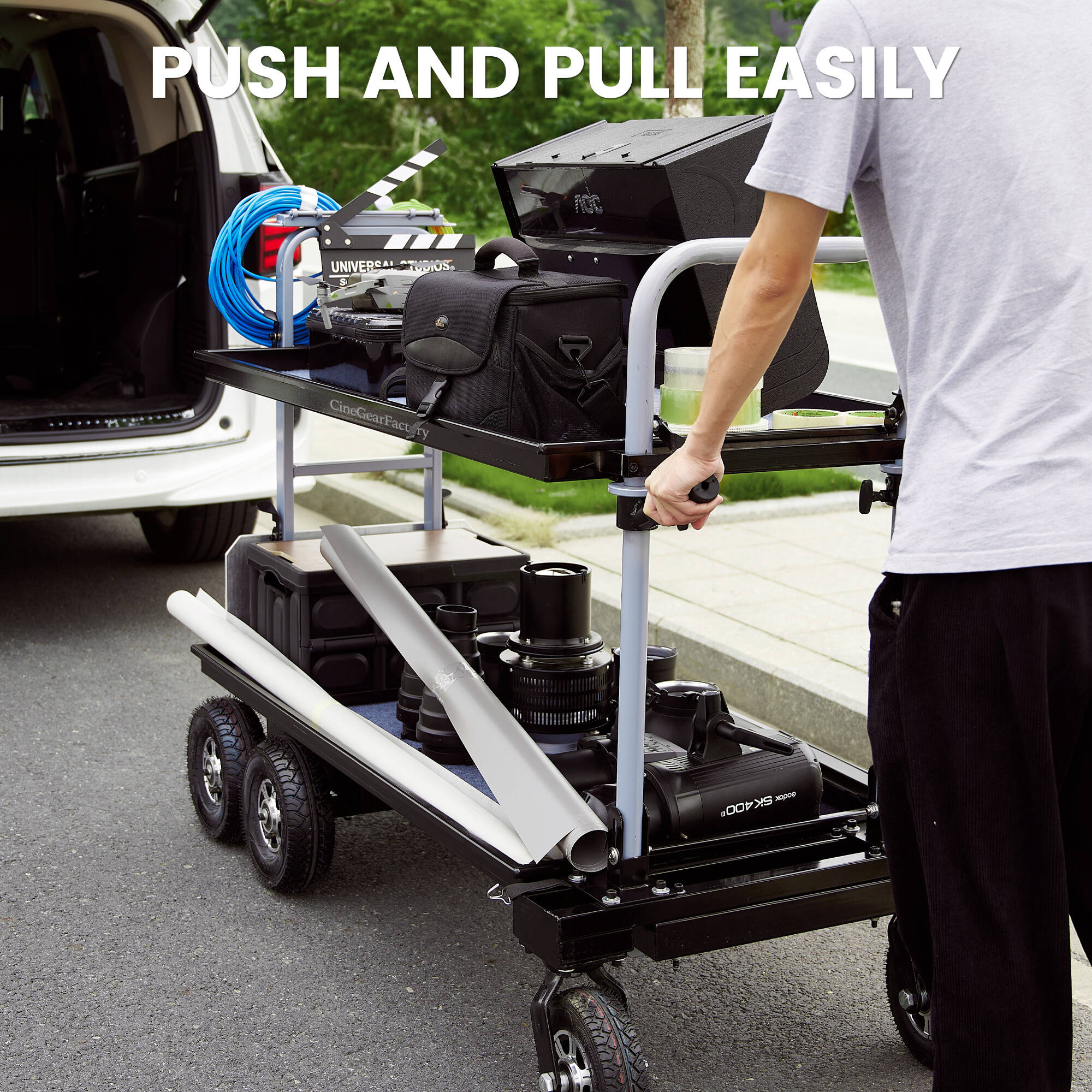 CineGearFactory Magliner Equipment Cart (Small) - Image 6
