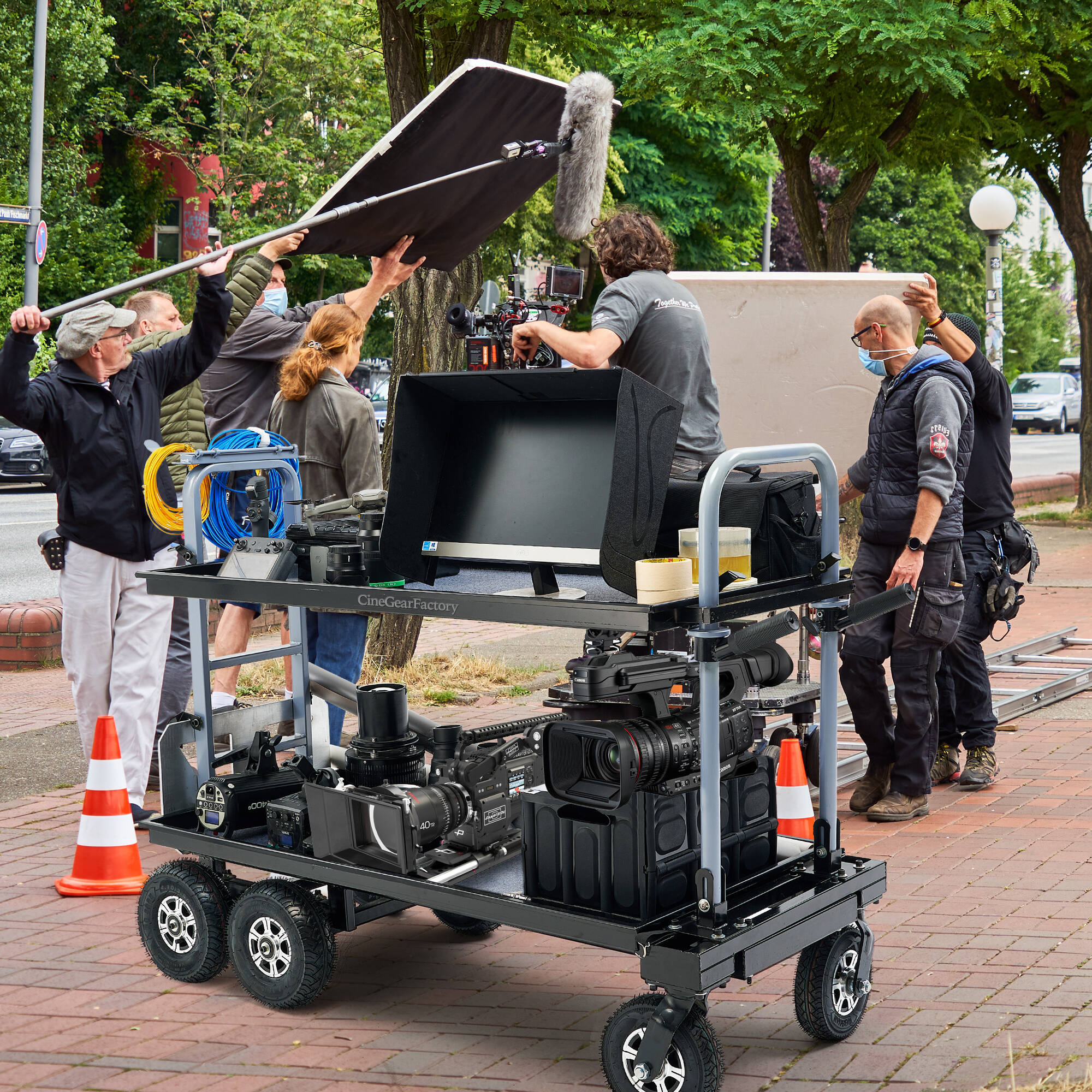 CineGearFactory Magliner Equipment Cart (Small) - Image 7
