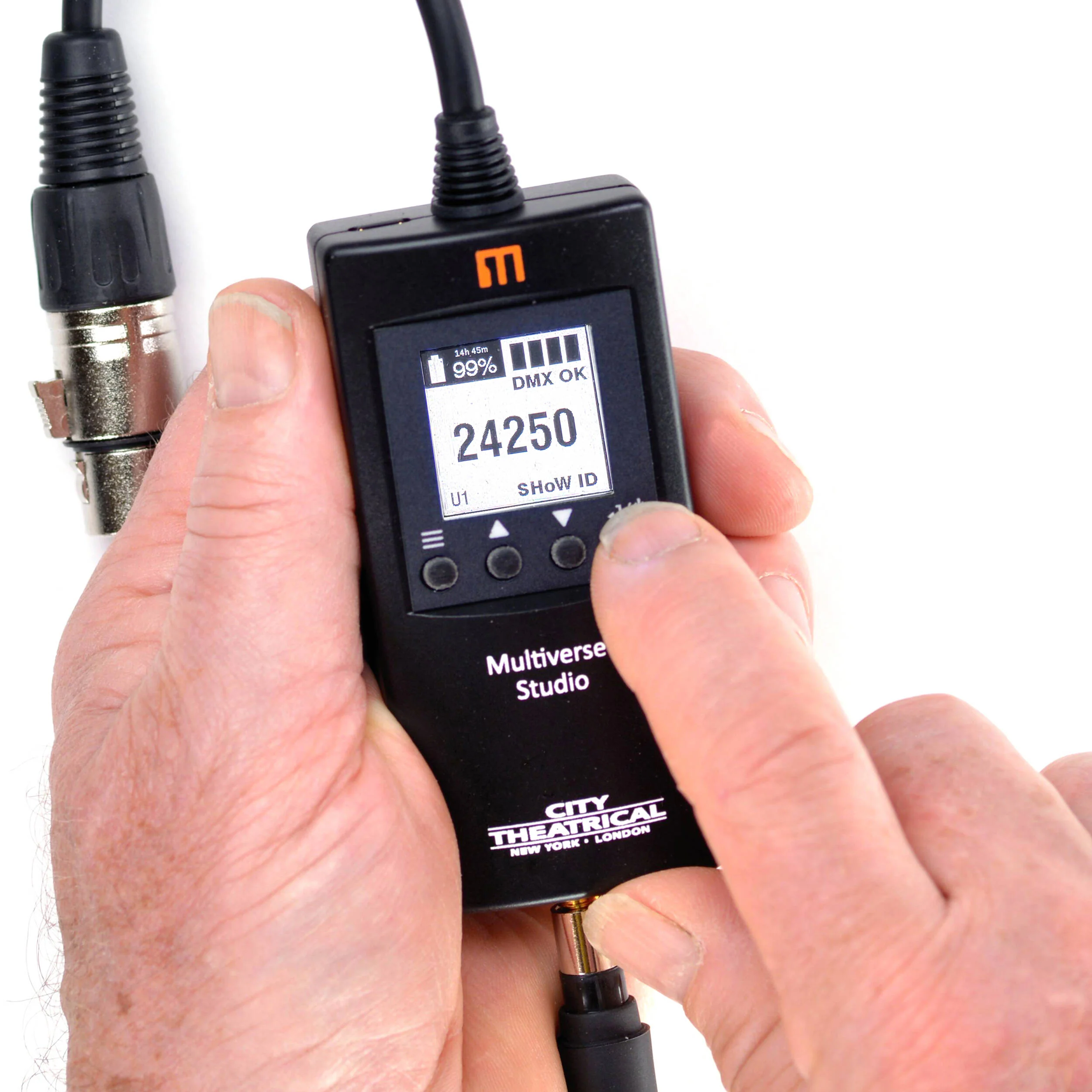 City Theatrical 900 MHz/2.4 GHz Multiverse Studio Receiver (North America Use) - Image 2