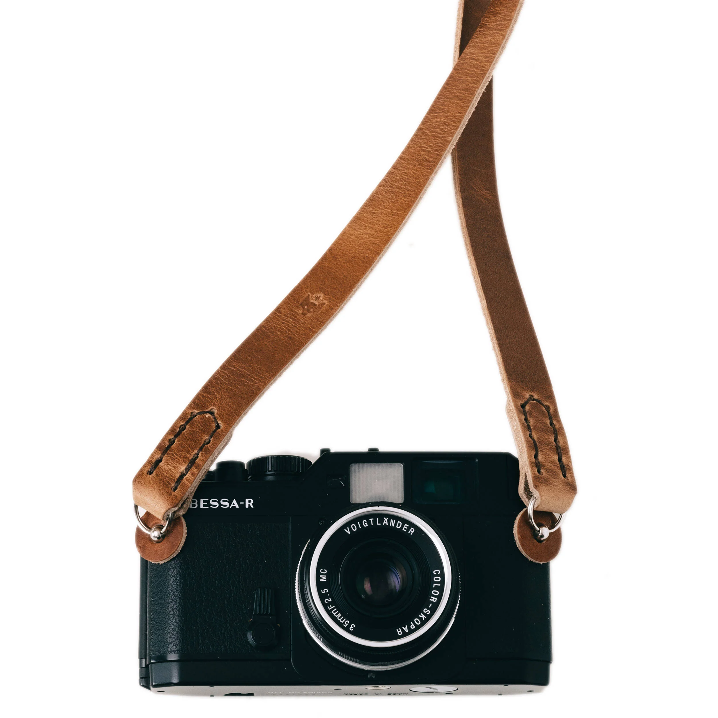 Clever Supply Co. Traditional Camera Strap (English Tan, 50") - Image 2
