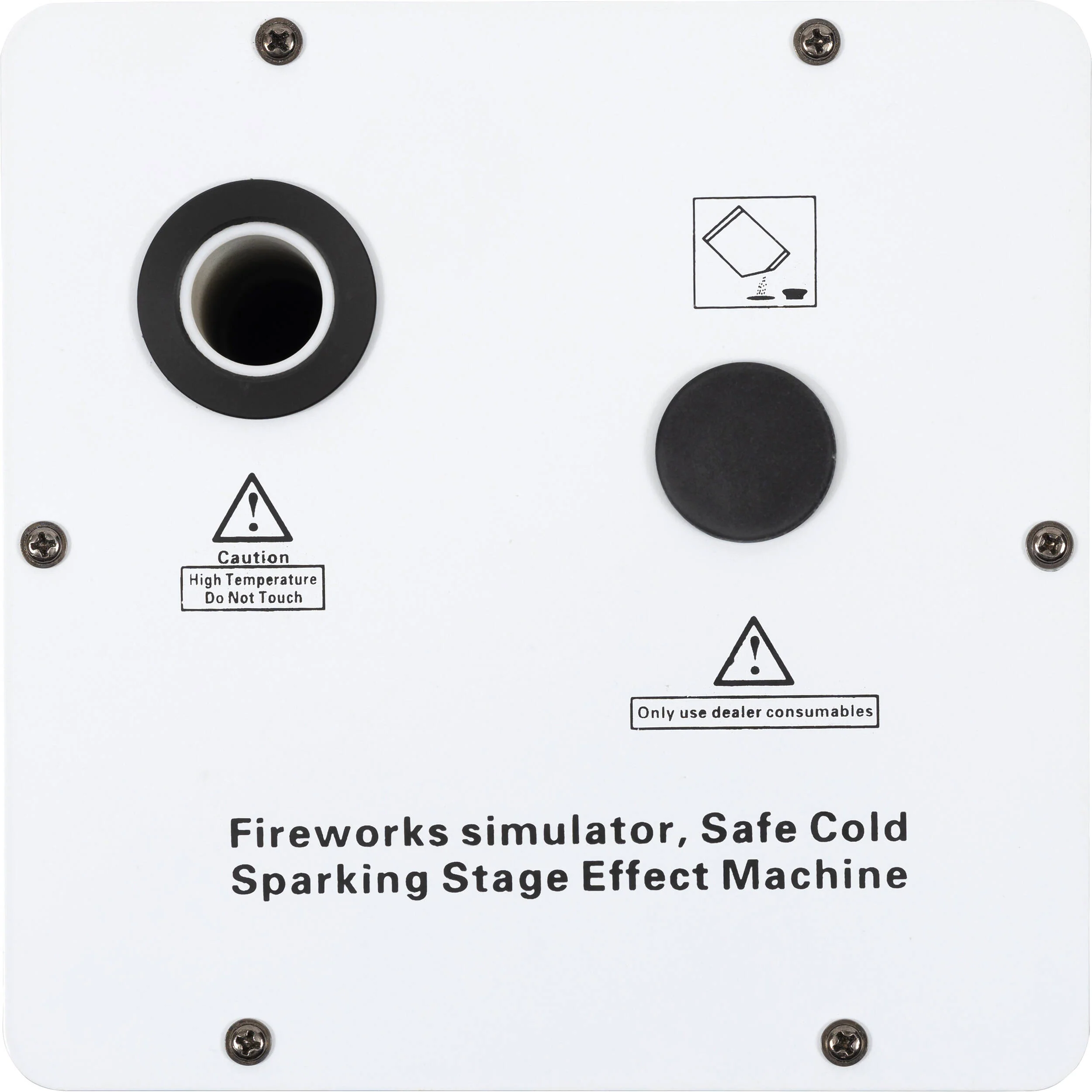 ColorKey Dazzler FX MK2 Cold Spark Machines with Road Case (White, 2-Pack) - Image 7