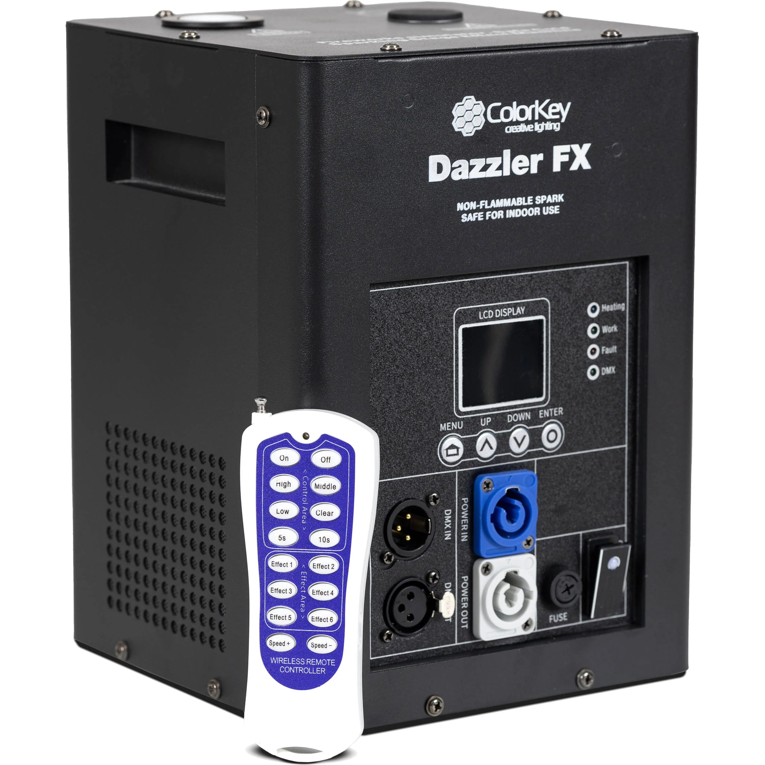 ColorKey Dazzler FX MKII Cold Spark Machine (Black)