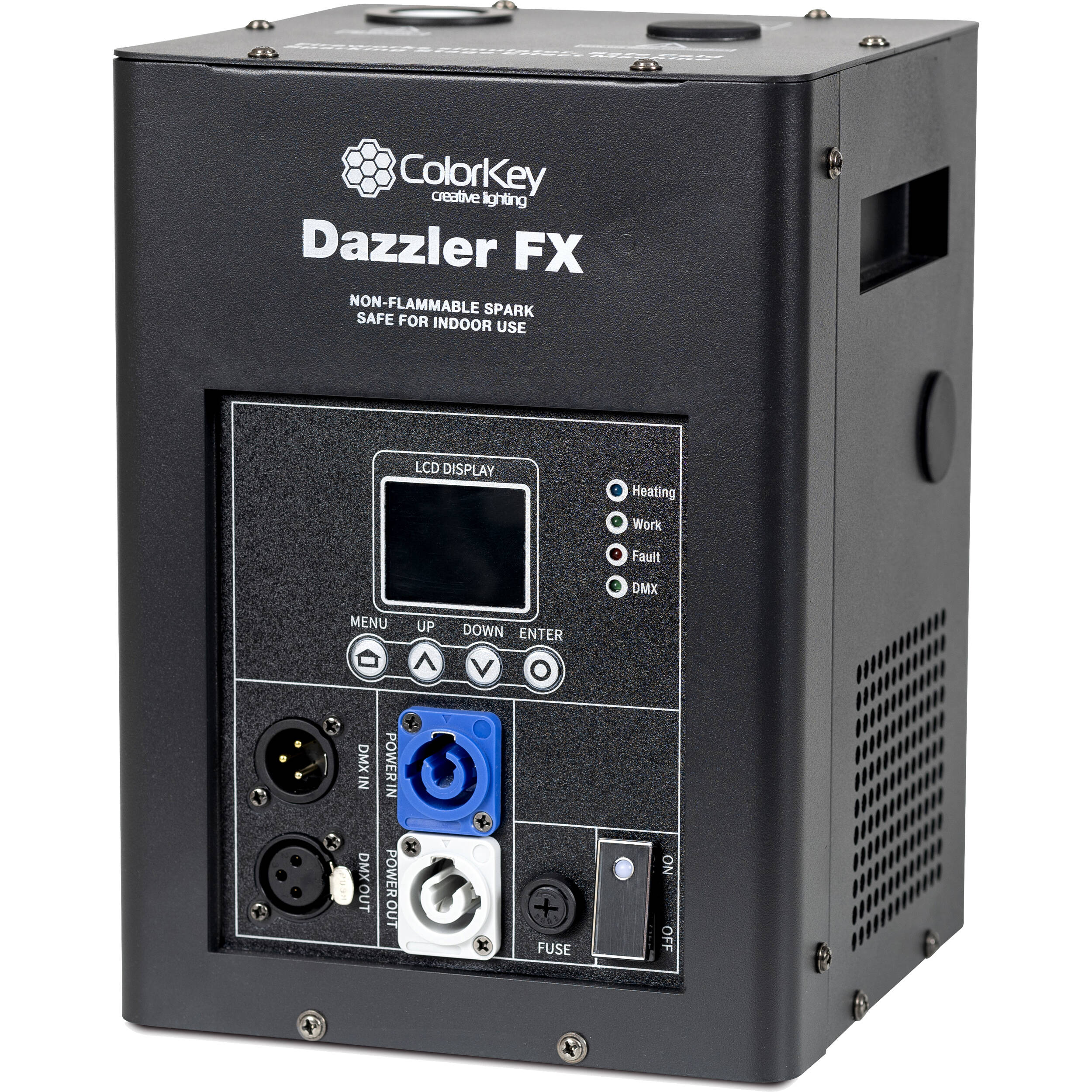 ColorKey Dazzler FX MKII Cold Spark Machine (Black) - Image 4