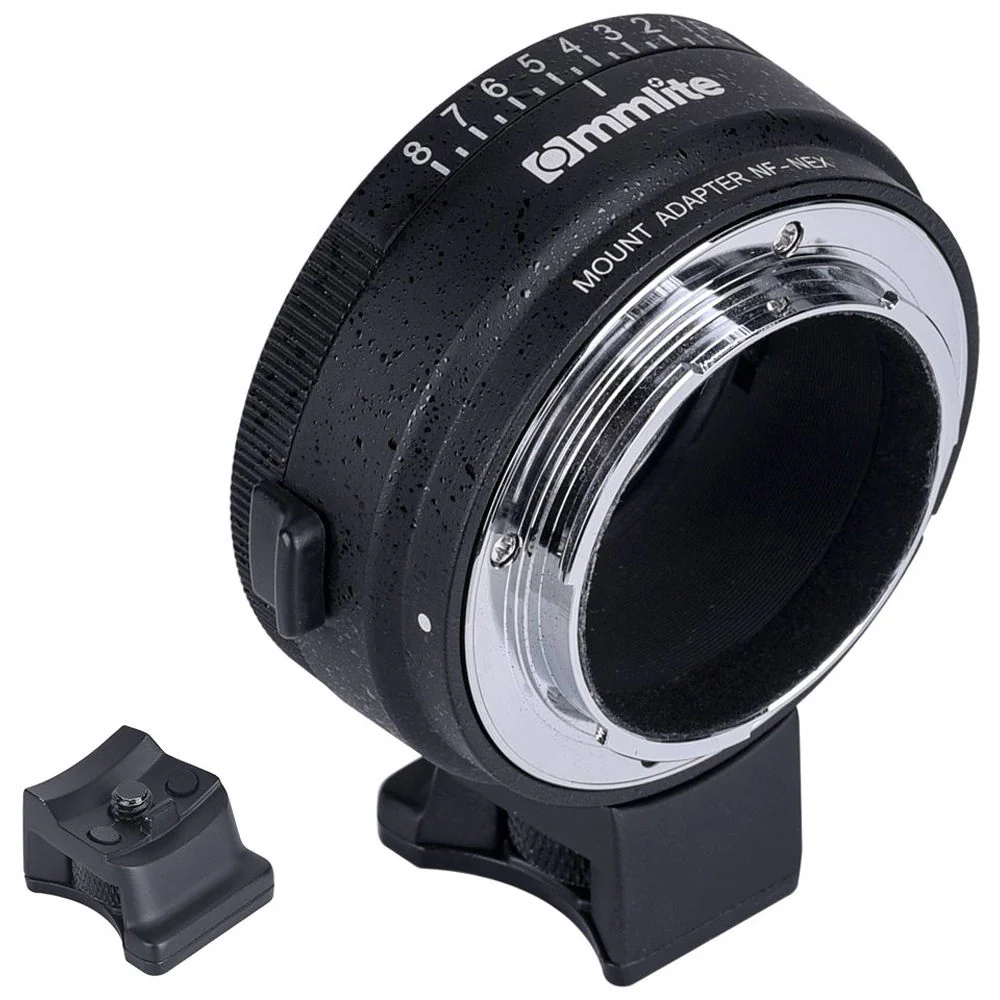Commlite Lens Mount Adapter for Nikon F-Mount, G-Type Lens to Sony E Camera - Image 2
