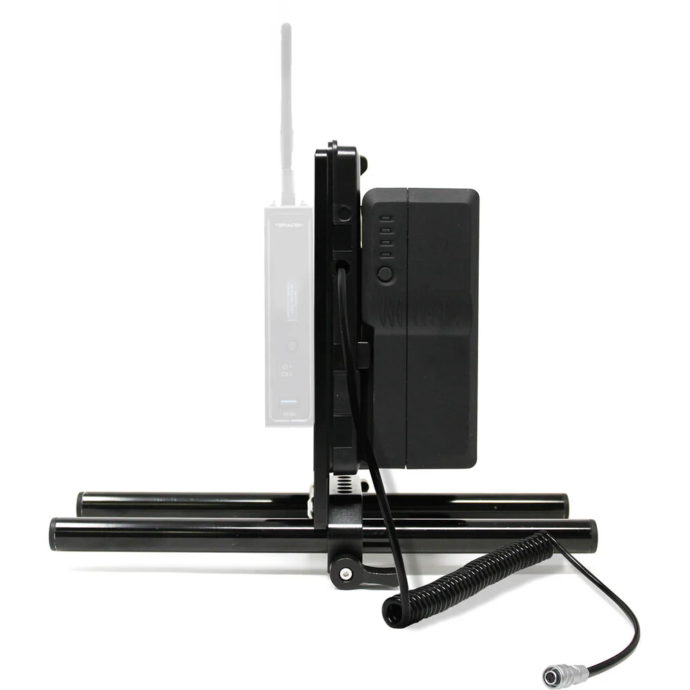 Core SWX Battery Plate with Cheese Plate & 15mm LWS Rod Clamp for BMPCC 6K/4K (V-Mount) - Image 4