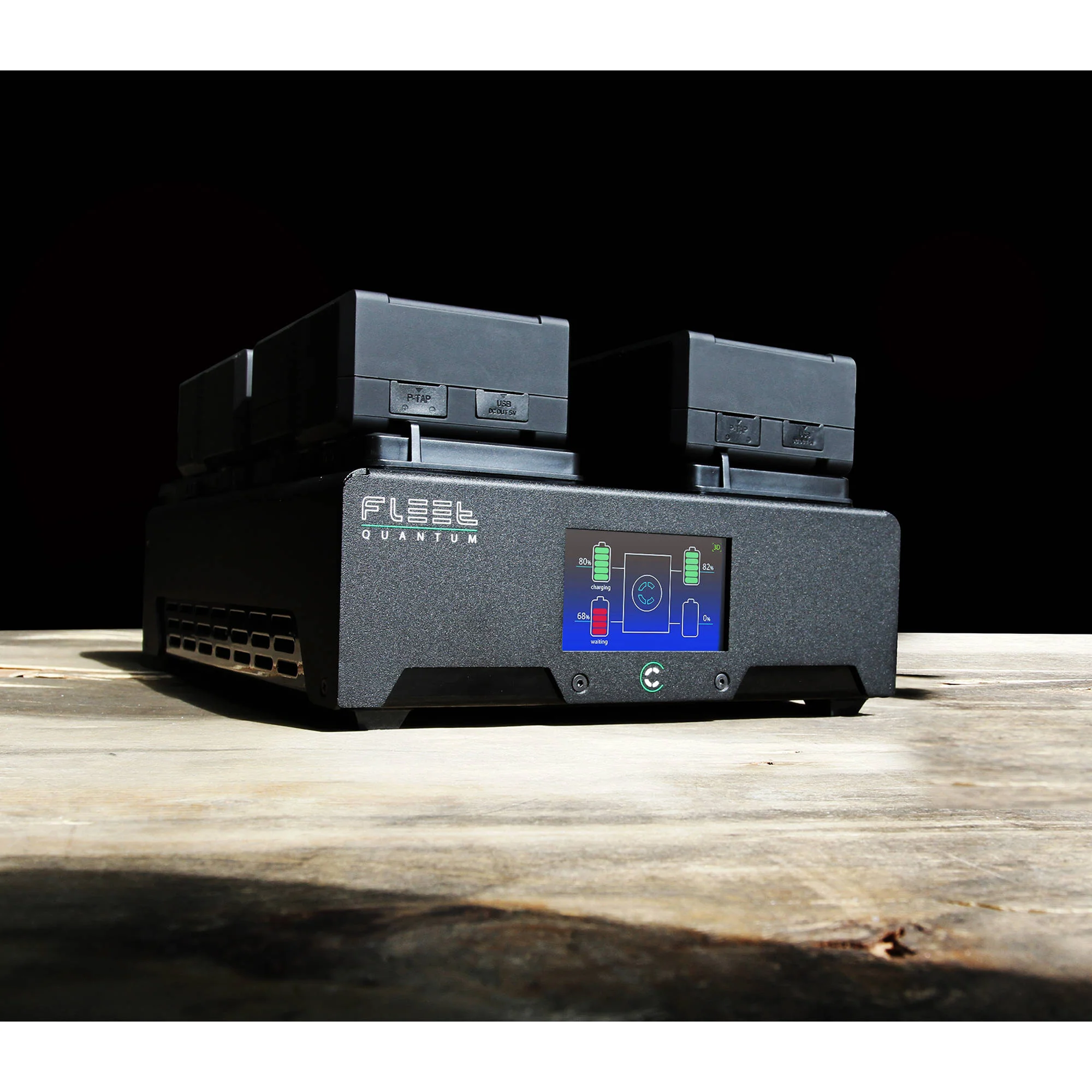 Core SWX FLEET Quantum 4-Position Charger with Touchscreen Color LCD (Gold Mount) - Image 5