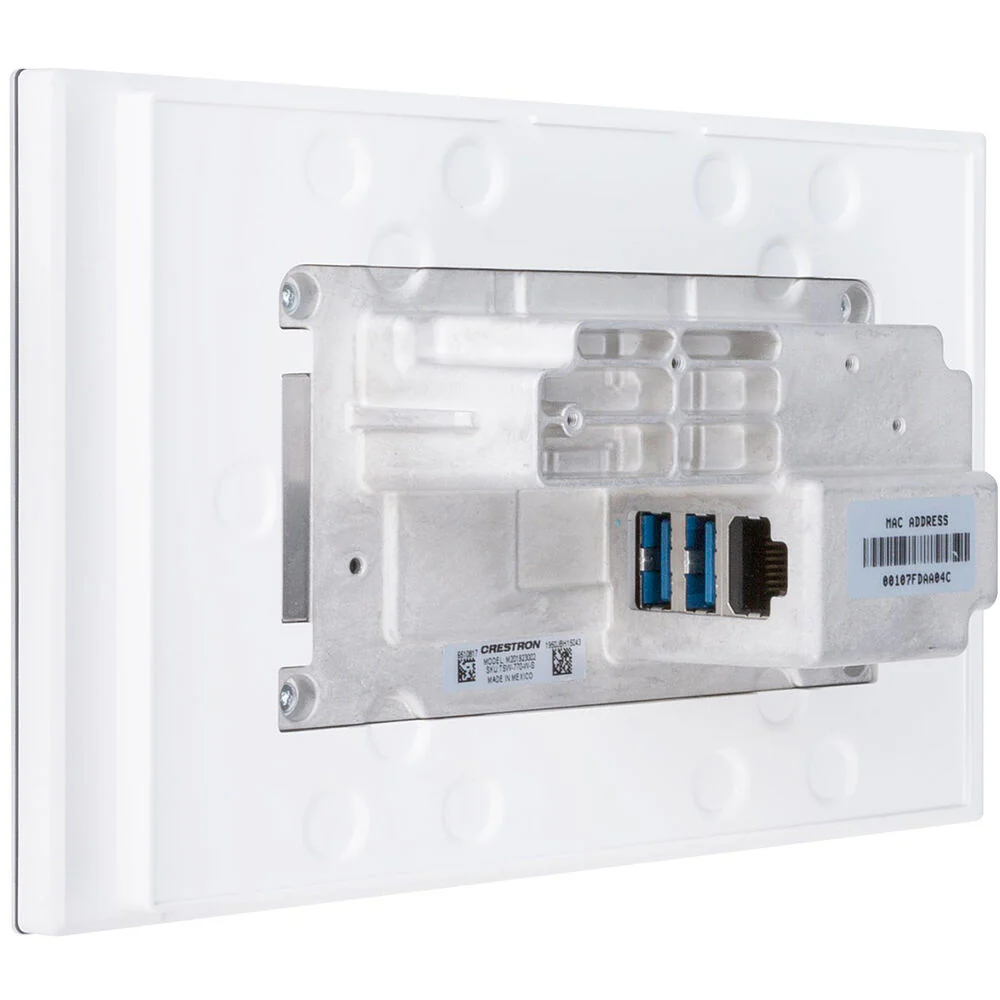 Crestron 7" Room Scheduling Touchscreen (White) - Image 3