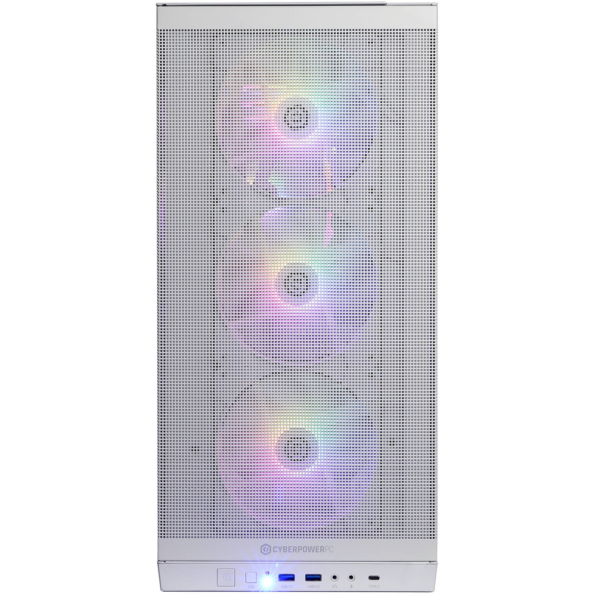 CyberPowerPC Gamer Supreme Liquid Cool Desktop Computer (White) - Image 2