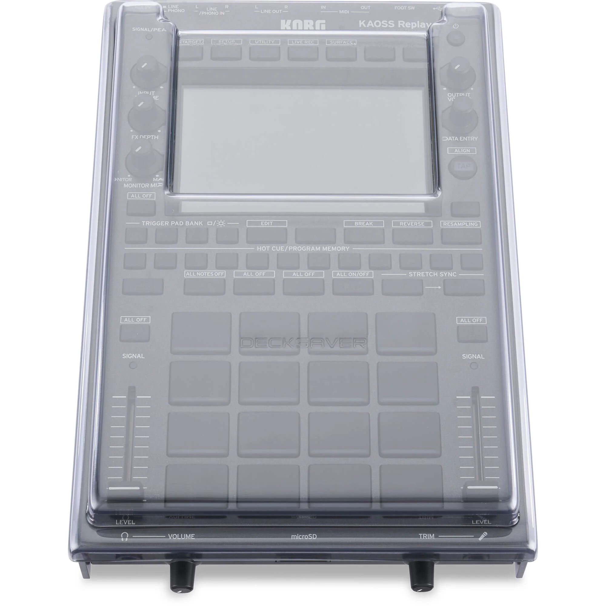 Decksaver Korg KAOSS Replay Cover (Smoked/Clear) - Image 3