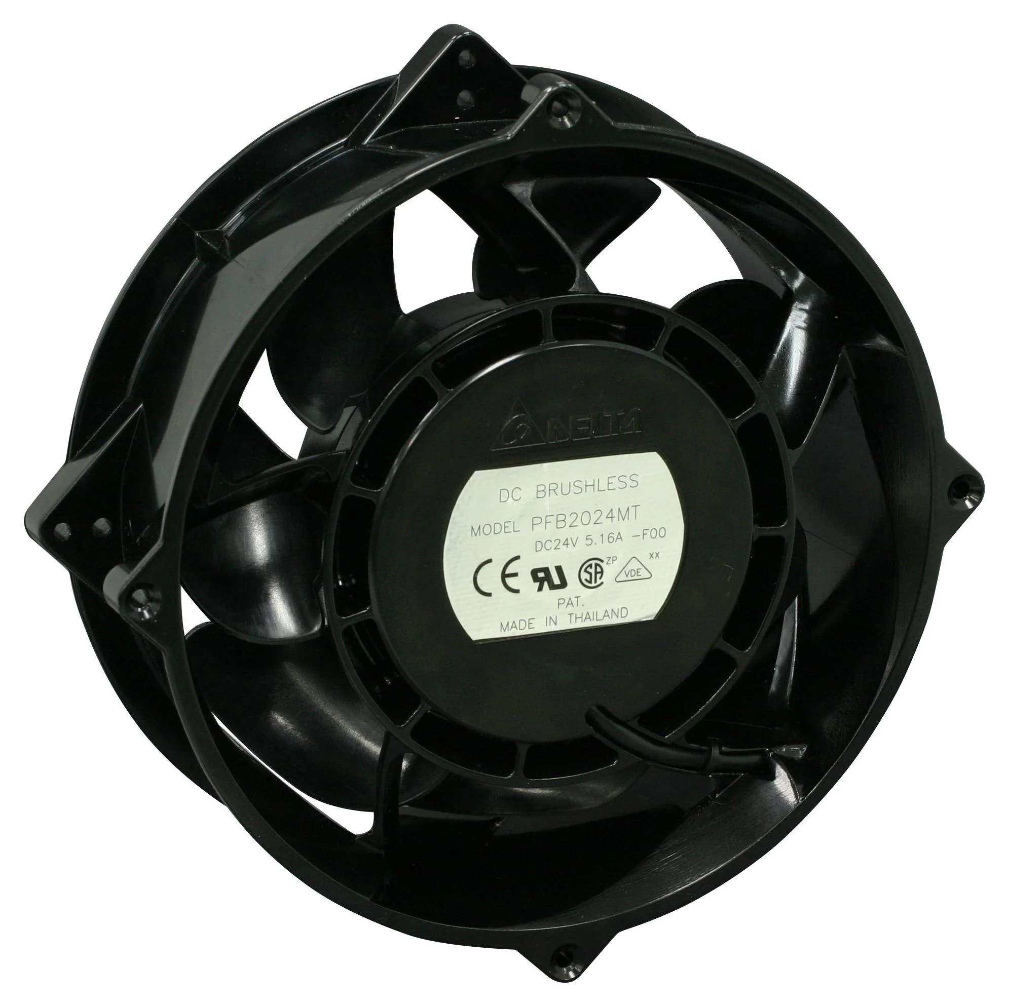 Delta Electronics PFB0924GHE Axial FAN 92MM 24V 129.31CFM 60.5DBA