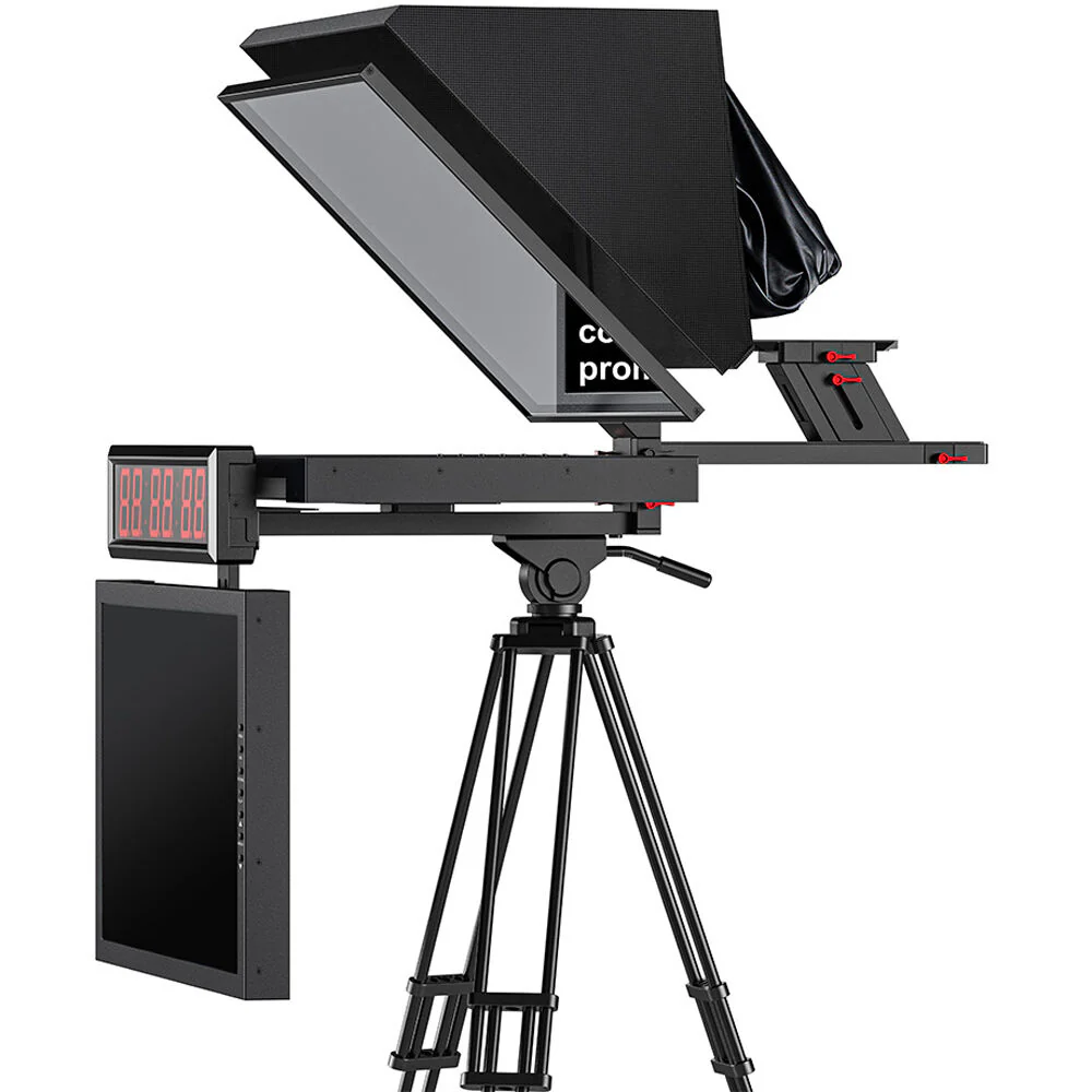 Desview DT24-M Dual-Screen HDMI/3G-SDI High-Bright Teleprompter (24") - Image 3