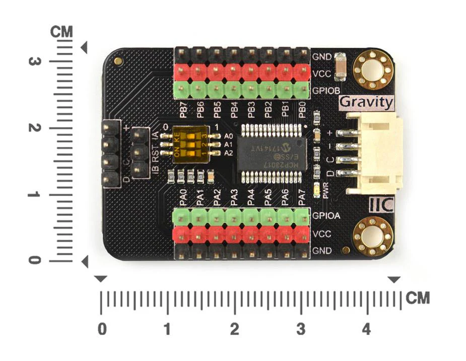 Dfrobot DFR0626 DFR0626 I/O Expansion Module Gravity 16 Digital Arduino Board - Image 2