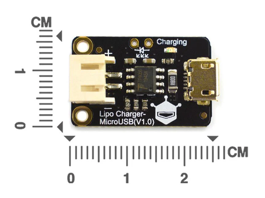 Dfrobot DFR0667 DFR0667 Lipo Charger Microusb Board Arduino New - Image 2