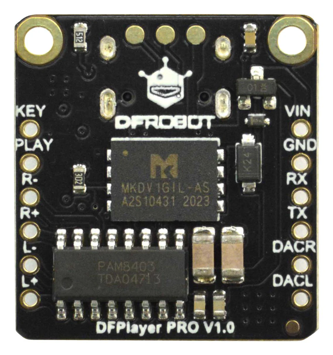 Dfrobot DFR0768 DFR0768 Dfplayer Pro Fermion On-board 128MB Storage Arduino Board New - Image 3