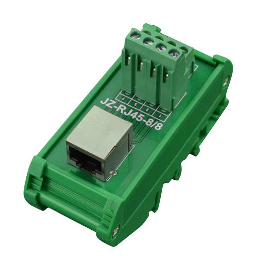 DFROBOT FIT0852 Terminal Block Interface, RJ45 Jack, Screw Type 8 Position Terminal Block GTIN UPC EAN: 6959420921744