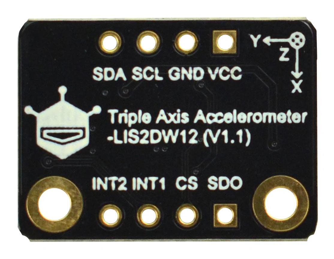 Dfrobot SEN0405 SEN0405 Accelerometer Board Fermion Triple Axis LIS2DW12 Arduino ±16g New - Image 3