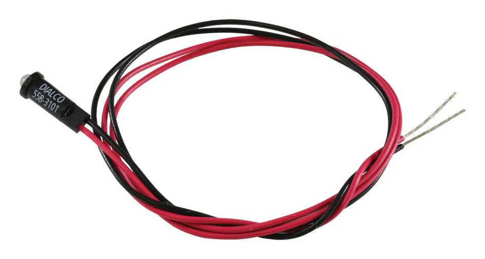 DIALIGHT 558-3101-007F INDICATOR LED PANEL 3MM, RED/GREEN, 2.1V